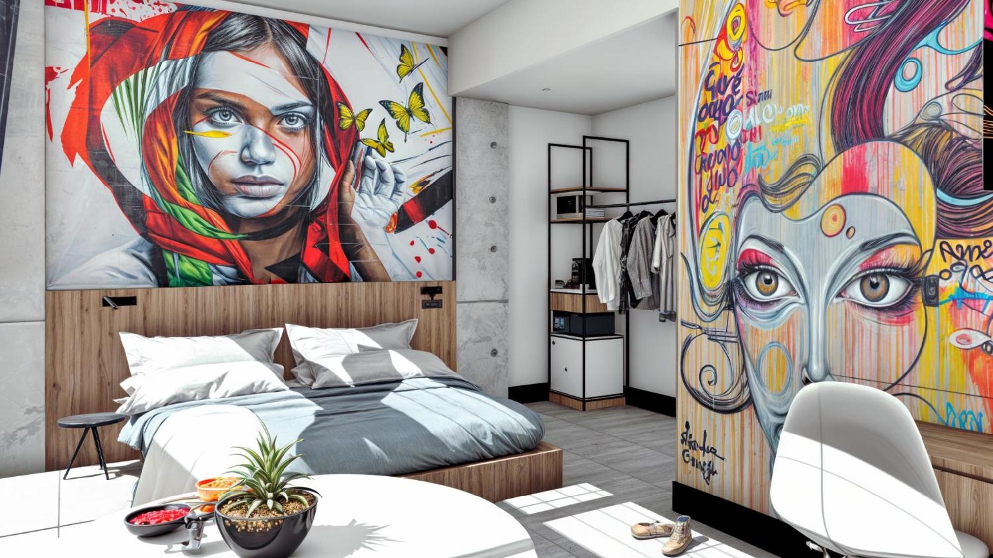 Street Art Hotel Roma Мехико Экстерьер фото