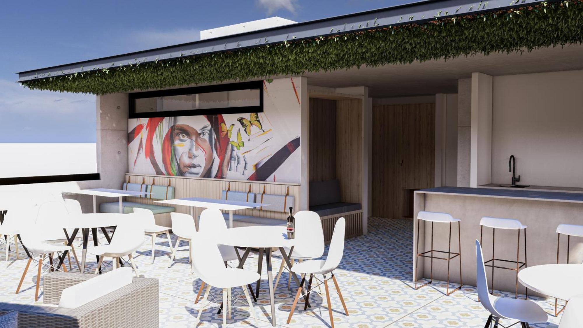 Street Art Hotel Roma Мехико Экстерьер фото