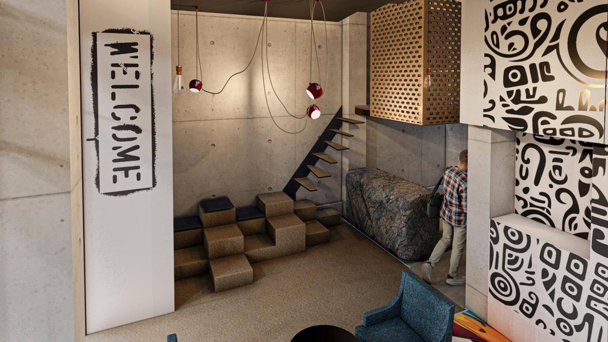 Street Art Hotel Roma Мехико Экстерьер фото