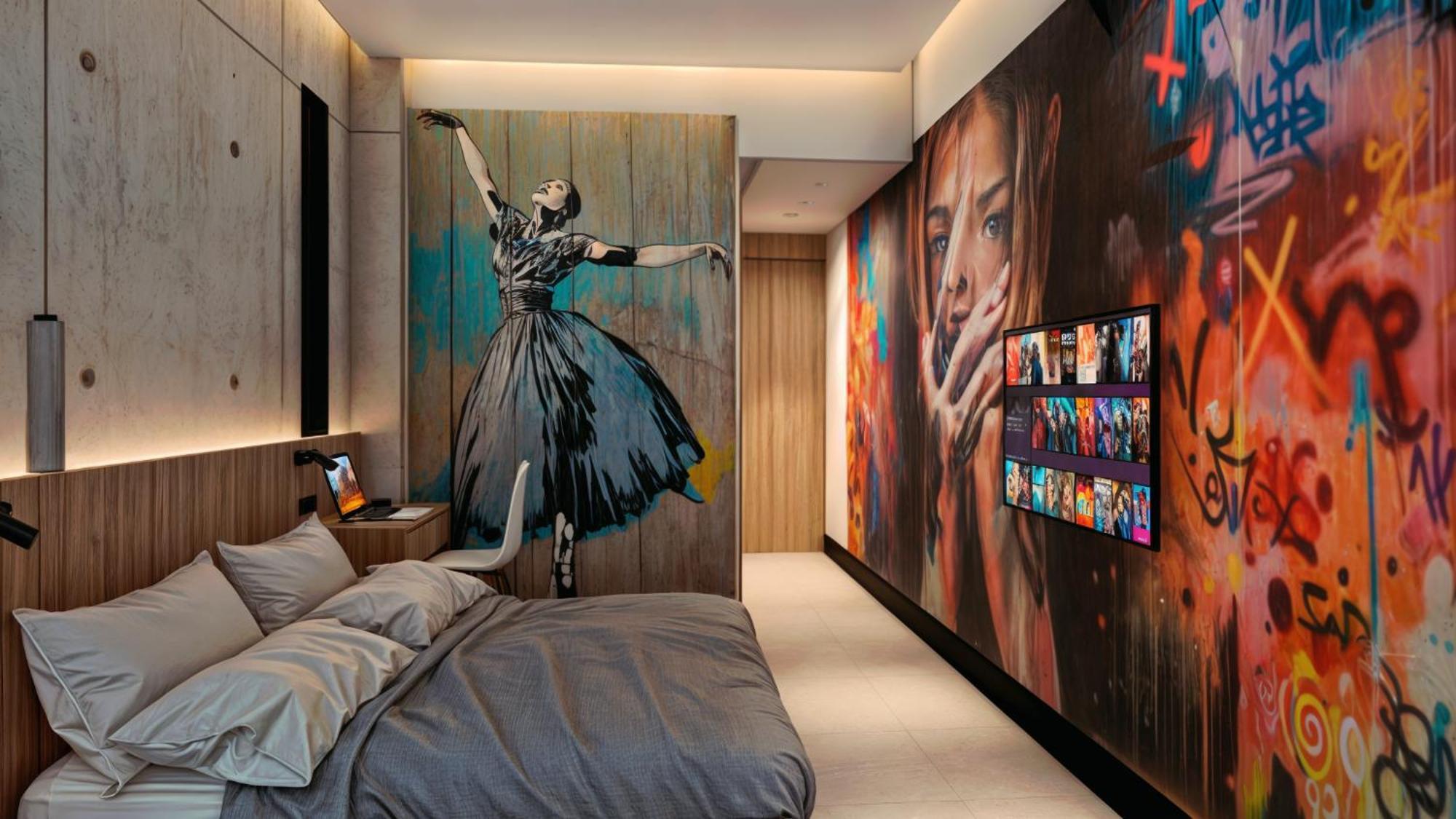 Street Art Hotel Roma Мехико Экстерьер фото