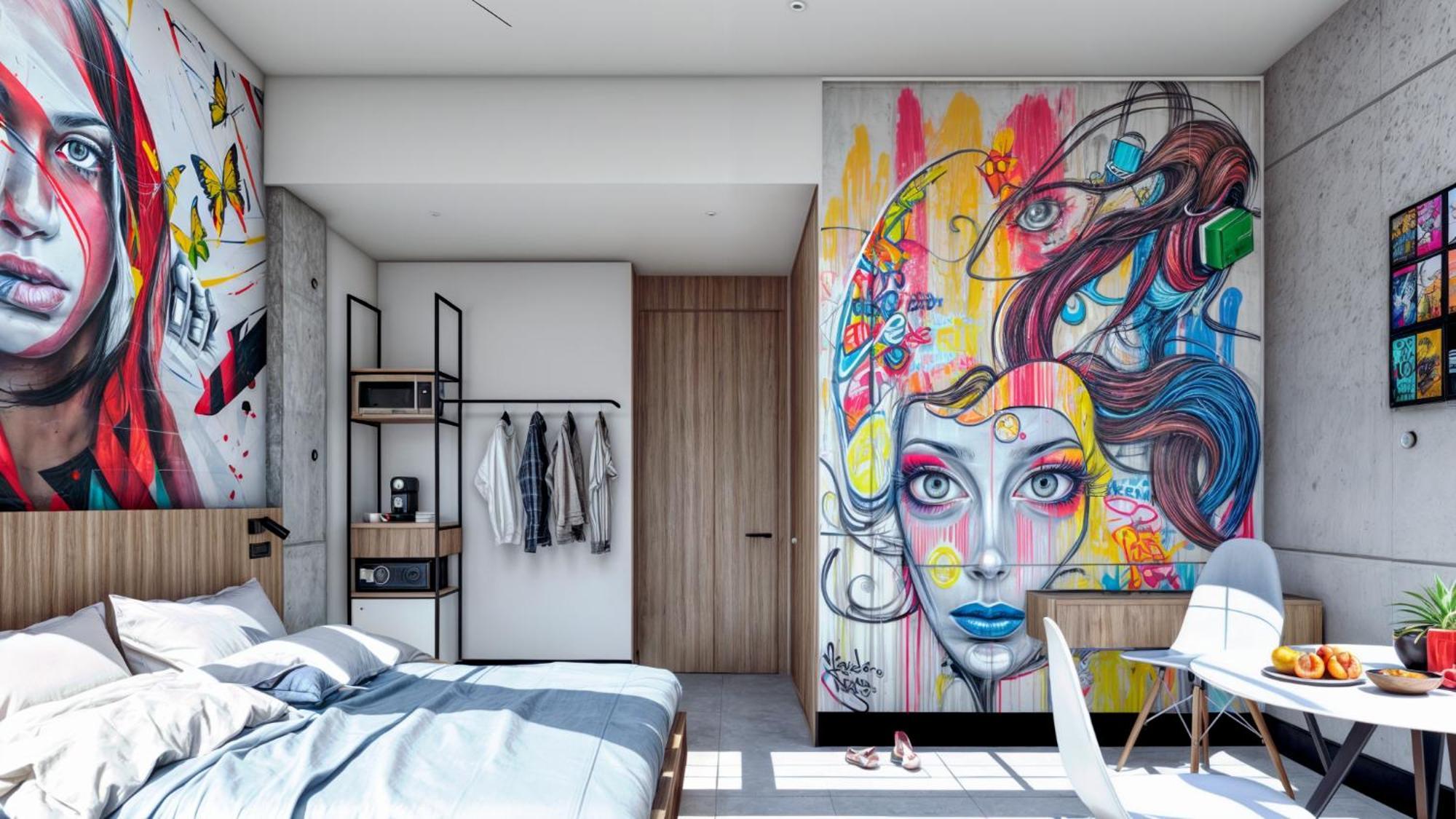 Street Art Hotel Roma Мехико Экстерьер фото