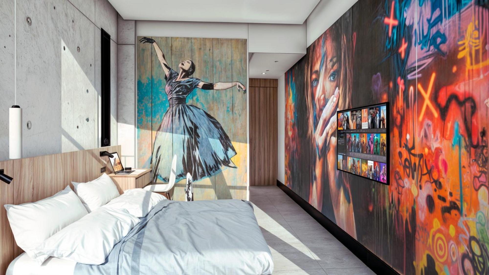Street Art Hotel Roma Мехико Экстерьер фото