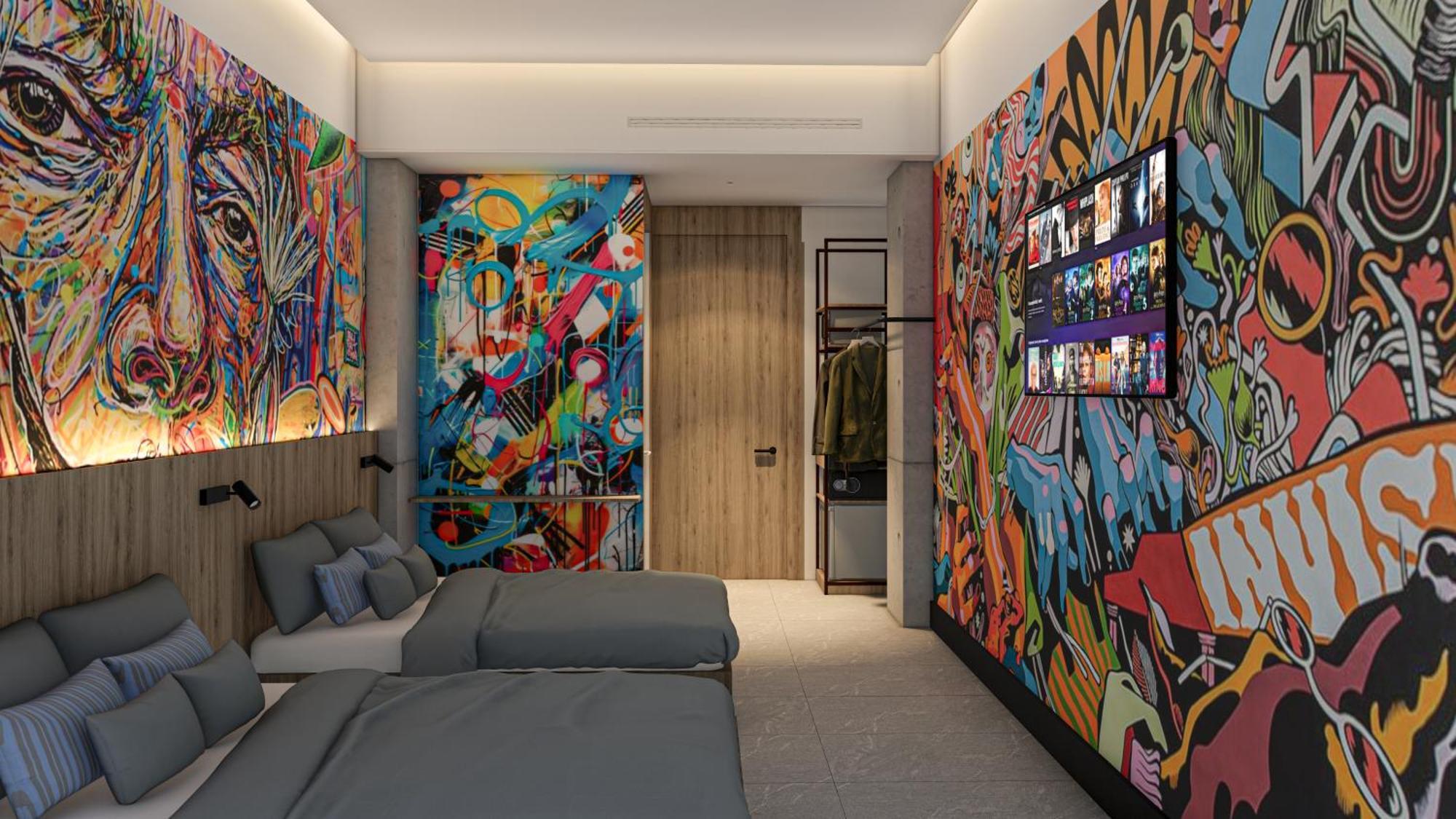 Street Art Hotel Roma Мехико Экстерьер фото