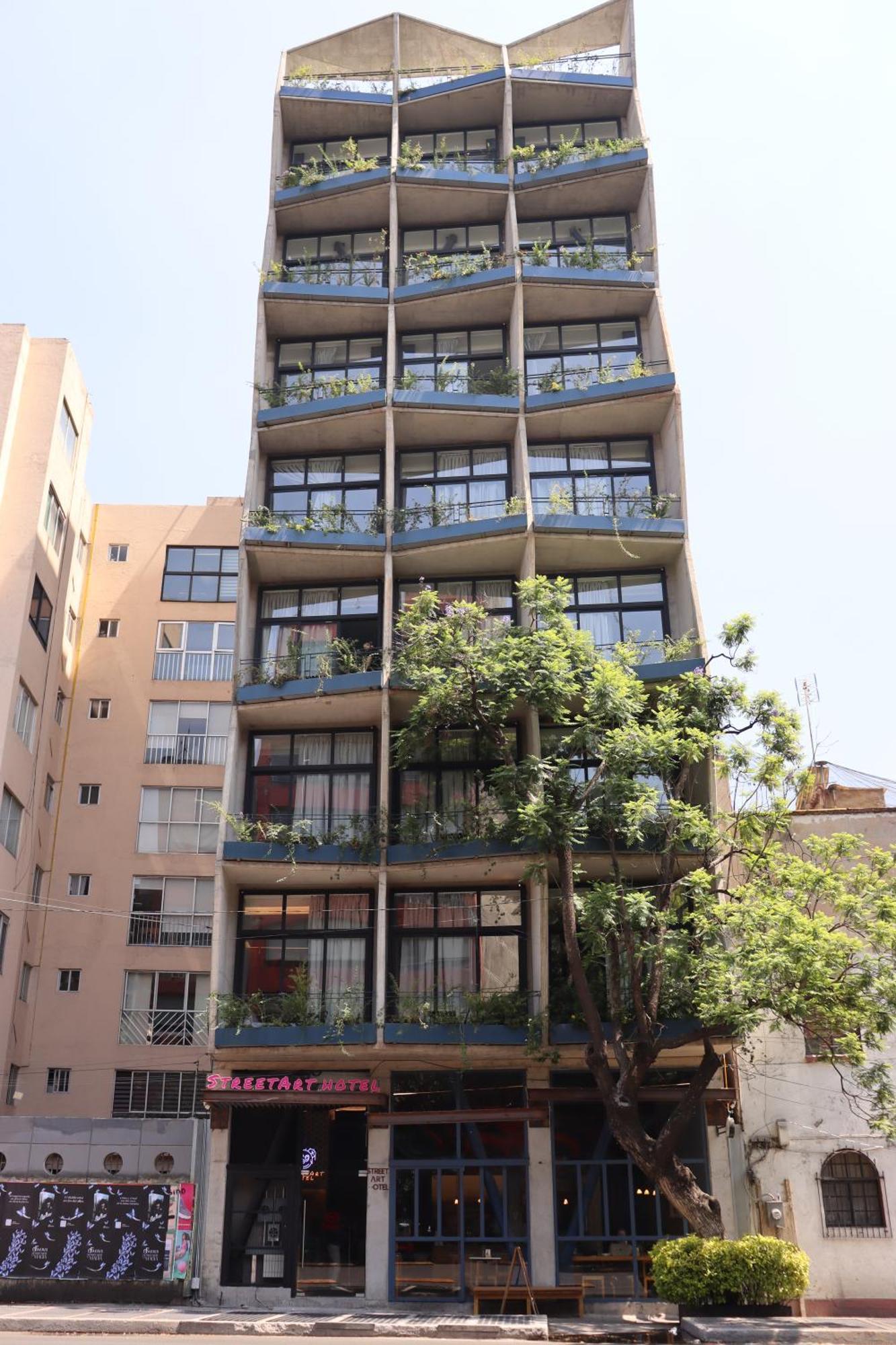 Street Art Hotel Roma Мехико Экстерьер фото