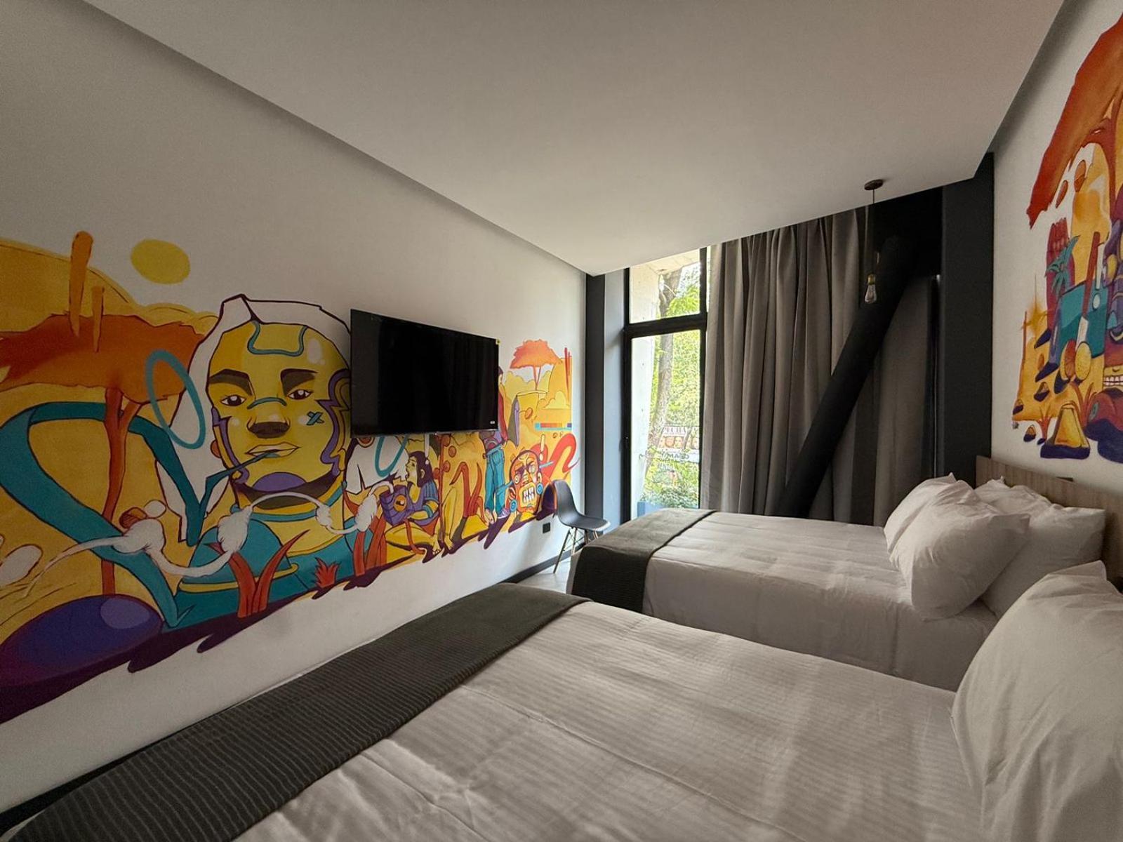 Street Art Hotel Roma Мехико Экстерьер фото